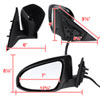 Spec-D Tuning rmv-cam12p3-b-mp-l | SPEC-D Tuning Toyota Camry Side Mirror - Left - 3 Wires, Power Glossy Black; 2012-2014 Alternate Image 7