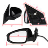 Spec-D Tuning rmv-rav413at1-b-mp-l | SPEC-D Tuning Toyota Rav4 Side Mirror - Left - 10 Wires, Power & Fold & Heat & Bsm & Lamp Glossy Black; 2010-2013 Alternate Image 7