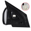 Spec-D Tuning rmv-rav413at9-b-mp-l | SPEC-D Tuning Toyota Rav4 Side Mirror - Left - 9 Wires, Power & Fold & Heat & Lamp(Signal) Glossy Black; 2013-2015 Alternate Image 8