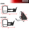 Spec-D Tuning rmx-siv99h-p-fs | SPEC-D Tuning Chevrolet Silverado 99 - 02 Silverado Towing Mirrors - Power; 1999-2002 Alternate Image 7