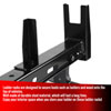 Spec-D Tuning rrb-6011bk-wb | SPEC-D Tuning 2 Bar Ladder Rack Without Gutter Alternate Image 1