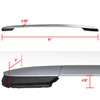 Spec-D Tuning rrb-rav413sloe | SPEC-D Tuning Toyota Rav4 Roof Rack - Factory Style Aluminum Silver; 2013-2016 Alternate Image 1