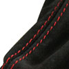 Spec-D Tuning skb-blksu-rs | SPEC-D Tuning Suede Shift Boot With Red Stitch Alternate Image 2