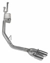 Pypes Exhaust STT10V | Pypes Toyota Tundra Exhaust with Violator Muffler; 2014-2020 Alternate Image 1