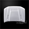 Amerihood TTA12AHSMSFHW | Toyota Tacoma SMS Style Functional Ram Air Hood; 2012-2015 Alternate Image 3