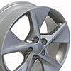 OE Wheels ty12-18075-5450-45g | 18 Replica Wheel TY12 Toyota Camry Rim 18x7.5 Gunmetal Wheel Lexus IS300 2001-2022; 2001-2022 Alternate Image 1