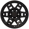 OE Wheels ty16-17070-6550-4b1 | 17 Replica Wheel TY16 4Runner Rim 17x7 Black Wheel Lexus HL450 2011-2014; 2011-2014 Alternate Image 1