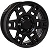 OE Wheels ty16-17070-6550-4b1 | 17 Replica Wheel TY16 4Runner Rim 17x7 Black Wheel Lexus HL450 2011-2014; 2011-2014 Alternate Image 2