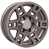 OE Wheels ty16-17070-6550-4g1 | 17 Replica Wheel TY16 4Runner Rim 17x7 Gunmetal Wheel Toyota 4Runner 1996-2022; 1996-2022 Alternate Image 2