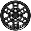 OE Wheels ty17-16070-6550-13b1 | 16 Replica Wheel TY17 Tacoma TRD Satin Black 16x7 Toyota FJ Cruiser 2007-2014; 2007-2014 Alternate Image 1