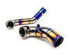 Vivid Racing vr-a90-cp-ti | VR Performance Toyota Supra MKV Titanium Chargepipe and J-Pipe Kit; 2017-2021 Alternate Image 1