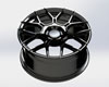 Vivid Racing vr-d09-20125-55-5120-gblk | VR Forged D09 Wheel Gloss Black 20x12.5 +40mm 5x120; 2006-2020 Alternate Image 2