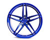 Vivid Racing vrf-d10-gtr-dbl | VR Forged D10 Wheel Package Nissan GT-R 20x10 20x12 Dark Blue; 2009-2021 Alternate Image 3