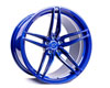 Vivid Racing vrf-d10-gtr-dbl | VR Forged D10 Wheel Package Nissan GT-R 20x10 20x12 Dark Blue; 2009-2021 Alternate Image 2