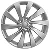 OE Wheels vw17-18080-5112-45s | 18 Replica Wheel VW17 Volkswagen Jetta Rim 18x8 Silver Wheel Audi A3 2006-2022; 2006-2022 Alternate Image 2