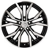 OE Wheels vw28-18080-5112-45mb | 18 Replica Wheel VW28 GTI Rim 18x8 Black Machd Wheel ET45 Audi A3 2006-2022; 2006-2022 Alternate Image 1