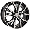 OE Wheels vw28-18080-5112-45mb | 18 Replica Wheel VW28 GTI Rim 18x8 Black Machd Wheel ET45 Audi A3 2006-2022; 2006-2022 Alternate Image 2