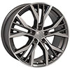 OE Wheels vw28-18080-5112-45mg | 18 Replica Wheel VW28 GTI Rim 18x8 Gunmetal Machd Wheel ET45 Volkswagen Jetta 2006-2022; 2006-2022 Alternate Image 2