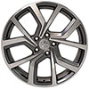 OE Wheels vw29-18080-5112-42mg | 18 Replica Wheel VW28 GTI Rim 18x8 Gunmetal Machd Wheel ET42 Volkswagen Rabbit 2007-2009; 2007-2009 Alternate Image 1