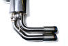 Armytrix VWG7R-QS11C | ARMYTRIX Stainless Steel Valvetronic Catback Exhaust System Volkswagen Golf with Quad Chrome Tips; 2013-2016 Alternate Image 3