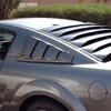 Spec-D Tuning wluq-mst05a | SPEC-D Tuning Ford Mustang Quarter Window Louver; 2005-2009 Alternate Image 9