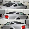 Spec-D Tuning wluq-mst05b | SPEC-D Tuning Ford Mustang Quarter Window Louver; 2005-2009 Alternate Image 9