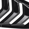 Spec-D Tuning wluq-mst15agb-ak | SPEC-D Tuning Ford Mustang Window Louver - Glossy Black; 2015-2022 Alternate Image 1