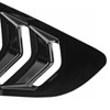 Spec-D Tuning wluq-mst15agb-ak | SPEC-D Tuning Ford Mustang Window Louver - Glossy Black; 2015-2022 Alternate Image 4