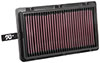 K&N Engineering 333125 | K&N 15-18 Hyundai Tucson L4-2.0L DSL Drop In Replacement Air Filter; 2015-2018 Alternate Image 1