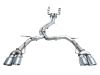 AWE Tuning 302042101 | 19-23 Audi C8 S6/S7 2.9T V6 AWD Track Edition Exhaust - Chrome Silver Tips; 2019-2023 Alternate Image 8