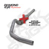 Diamond Eye Performance k4310a-rp | Diamond Eye KIT 4in CB MFLR RPLCMENT PIPE SGL AL: 94-97 FORD 7.3L F250/F350 PWRSTROKE; 1994-1997 Alternate Image 5