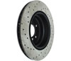 Stoptech 128.34109L | StopTech BMW 135is Sport Cryo Cross Drilled Rotor, Rear Left; 2013-2013 Alternate Image 2