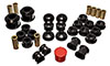 Energy Suspension 16.18111g | 02-04 Acura RSX (includes Type S) Black Hyper-Flex Master Bushing Set; 2002-2004 Alternate Image 1