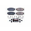 PowerStop z23-404 | Power Stop 95-05 Hyundai Accent Front Z23 Evolution Sport Brake Pads w/Hardware; 1995-2005 Alternate Image 1