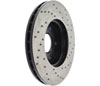 Stoptech 128.61100R | StopTech Volvo C30 Sport Cross Drilled Brake Rotor, Front Right; 2012-2013 Alternate Image 5