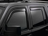 WeatherTech 82248 | 00-06 Nissan Sentra Front&Rear Side Window Deflectors - Dark Smoke; 2000-2006 Alternate Image 1