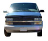 AVS 24616 | 95-05 Chevy Astro High Profile Bugflector II Hood Shield - Smoke; 1995-2005 Alternate Image 1