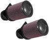 K&N Engineering e0658 | K&N 2014-2015 Audi R8 V10-5.2L F/I Drop In Air Filter (2 Per Box); 2014-2015 Alternate Image 1