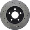 Stoptech 128.62050R | StopTech Pontiac Bonneville Sport Cross Drilled Brake Rotor, Front Right; 1992-1997 Alternate Image 4