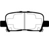 EBC ud865 | 00-02 Acura MDX 3.5 Ultimax2 Rear Brake Pads; 2000-2002 Alternate Image 1