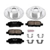 PowerStop k6761 | Power Stop 11-19 Nissan Leaf Rear Z23 Evolution Sport Brake Kit; 2011-2019 Alternate Image 2