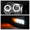 SPYDER 5010025 | Spyder Dodge Ram 1500 Halo LED ( Replaceable LEDs ) Projector Headlights - Smoke - (PRO-YD-DR06-HL-SM); 2006-2008 Alternate Image 8