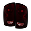 SPYDER 9034039 | Xtune Dodge Ram 1500 07-08 OEM Style Tail Lights -Red Smoked ALT-JH-DR07-OE-RSM; 2007-2008 Alternate Image 1