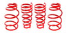 BMR Suspension SP052R | BMR Camaro V6 1.2 inch Lowering Springs Front and Rear Red; 2010-2015 Alternate Image 1