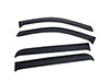 EGR 641891 | 2019 Chevy 1500 Double Cab Tape-On Window Visors - Set of 4 Dark Smoke Alternate Image 2