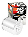 K&N Engineering kn171c | K&N Harley Davidson / Buell 3in OD x 4.063in H Chrome Oil Filter Alternate Image 4