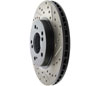 Stoptech 127.40026L | StopTech Acura Legend Sport Drilled/Slotted Rotor, Front Left; 1991-1995 Alternate Image 5