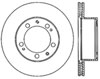 Stoptech 128.37021L | StopTech Porsche 944 Sport Cryo Cross Drilled Rotor, Front Left; 1987-1991 Alternate Image 1