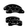 MGP 35015SEXTBK | 4 Caliper Covers Engraved Front Escalade Engraved Rear EXT Black finish silver ch; 2007-2020 Alternate Image 6