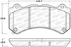 Stoptech 309.14051 | StopTech Sport Brake Pads Jeep Grand Cherokee SRT8 380mm Front Disc, Front; 2014-2015 Alternate Image 1